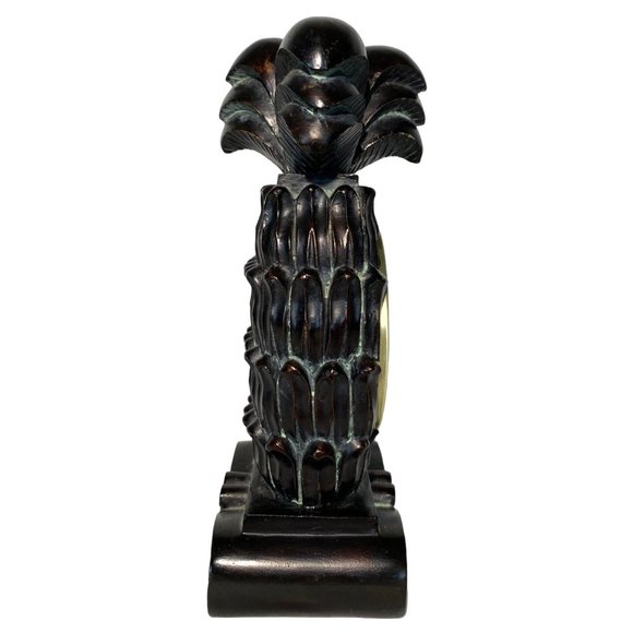 Pineapple Quartz Desktop Clock with Roman Numerals for Desktops - Works - Picture 3 of 4